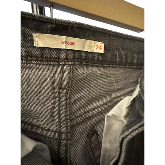 Levi's Premium Wedgie Straight Jeans XS-24 waist - Picture 4 of 13